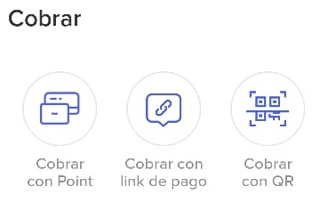 menu cobrar mercadopago