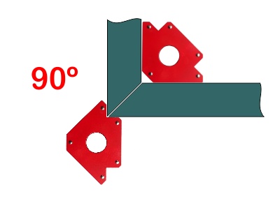 Escuadra magnética 90 grados