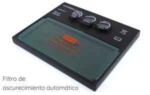 filtro fotosensible para soldar