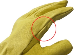 Guantes costura interna