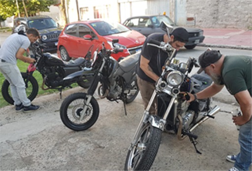 rodando sur